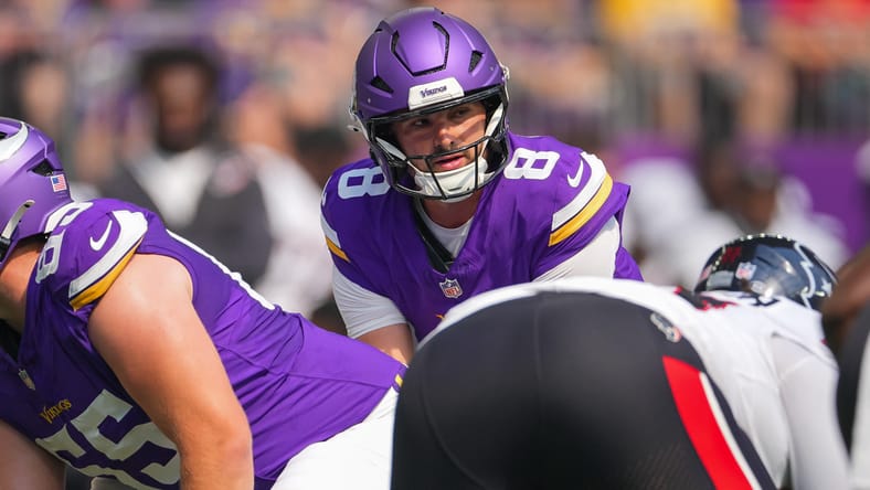 Sam Howell under center against Texans in preseason game.