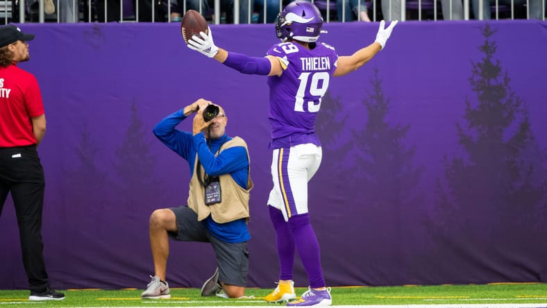 Vikings WR Adam Thielen in 2019.