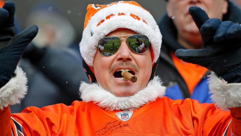 Bears Fan in 2022 at Soldier Field