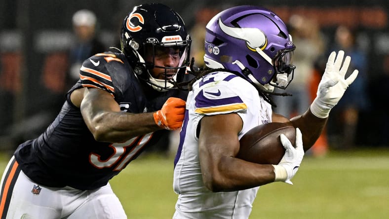 Vikings RB Jordan Mason in Week 1 of 2025