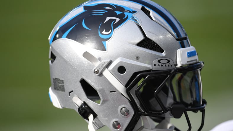 A Carolina Panthers Helmet in 2024