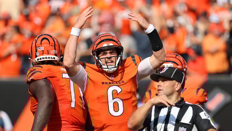 Bengals QB Jake Browning in 2025