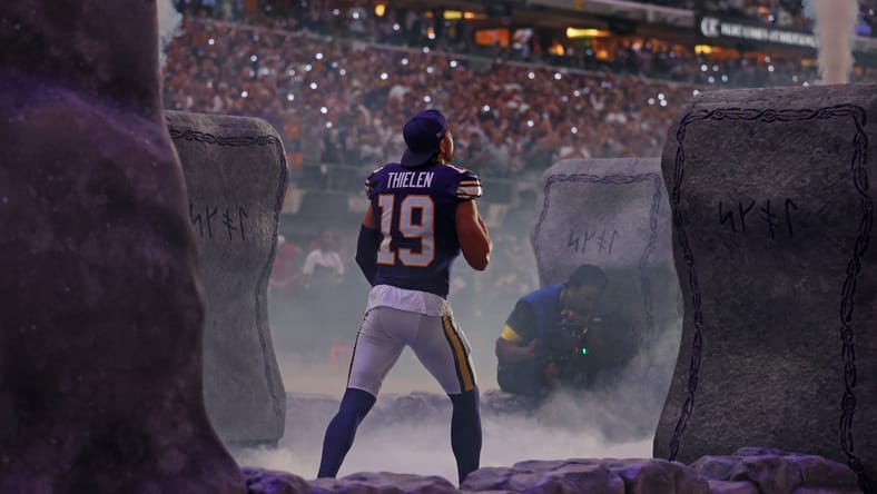 Vikings WR Adam Thielen in Week 1