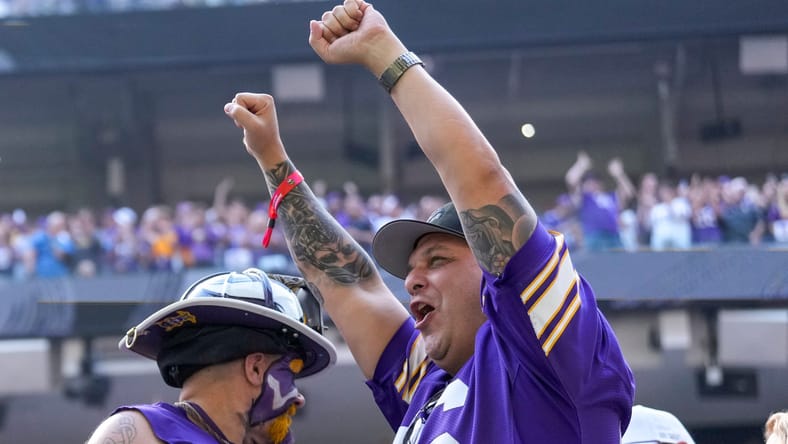 Minnesota Vikings fans in Week 3 of 2025