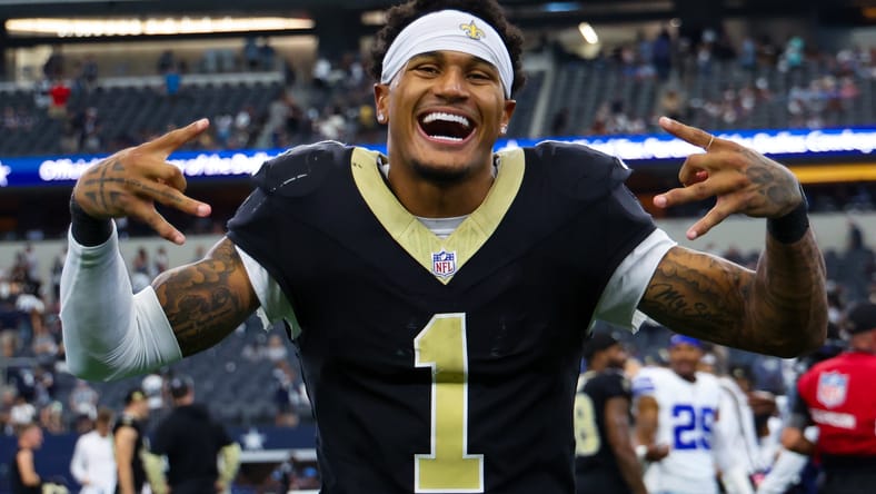 Saints cornerback Alontae Taylor in 2024