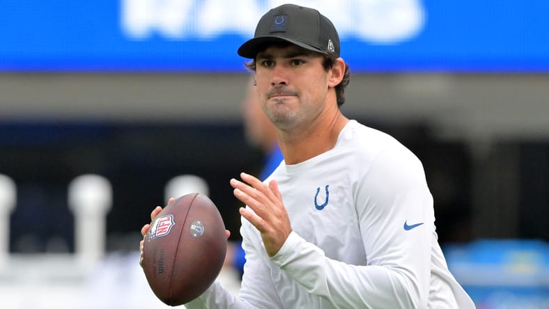 Indianapolis Colts QB Daniel Jones in 2025