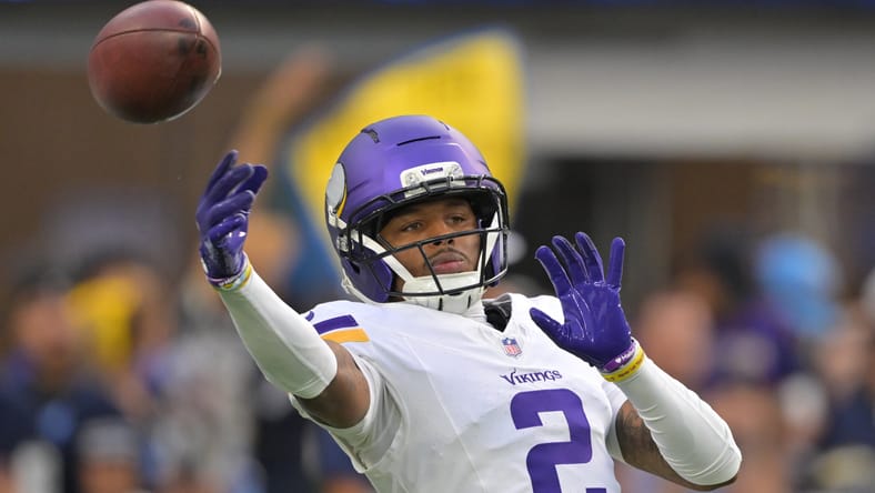 Vikings CB Isaiah Rodgers in 2025 at the Los Angeles Chargers.