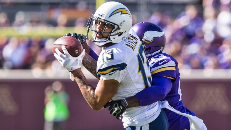 Chargers WR Keenan Allen against the Vikings in 2015
