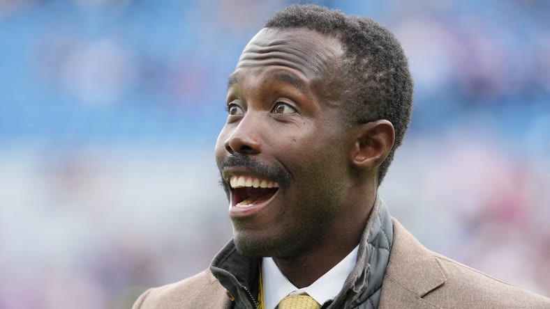 Vikings GM Kwesi Adofo-Mensah in Dublin in 2025.