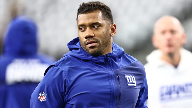 Giants QB Russell Wilson in 2025