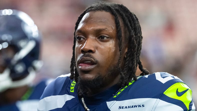 Seattle Seahawks cornerback Tariq Woolen