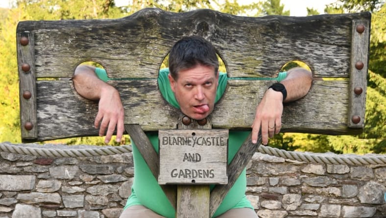 VikingsTerritory writer Tony Schultz in Ireland in 2025