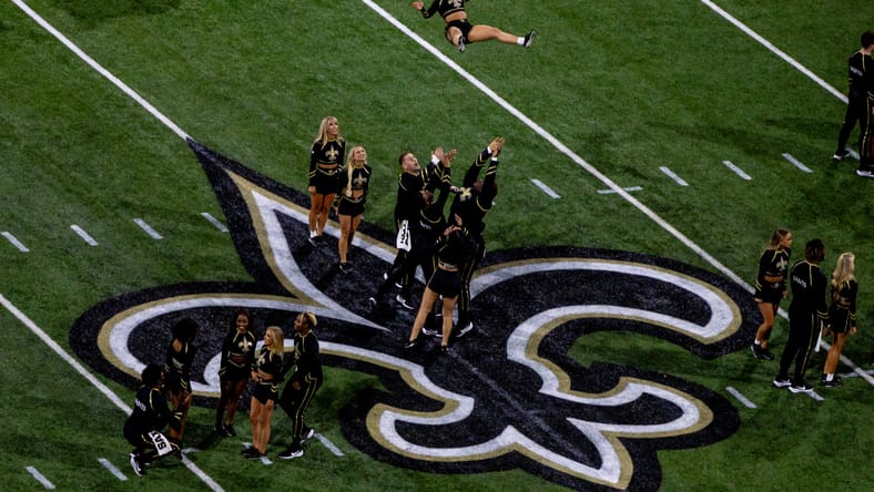 New Orleans Saints cheerleaders in 2025