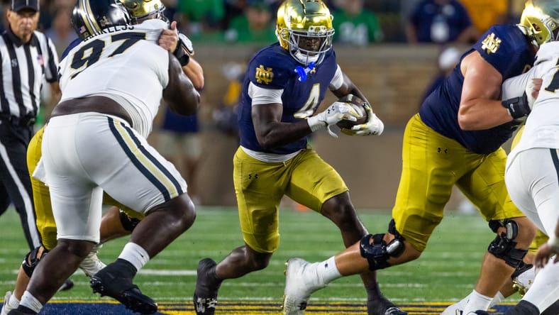 Jeremiyah Love, an early Vikings mock draft darling for 2026