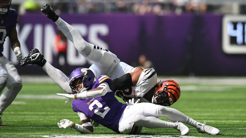 Minnesota Vikings CB Isaiah Rodgers in Week 3 of 2025
