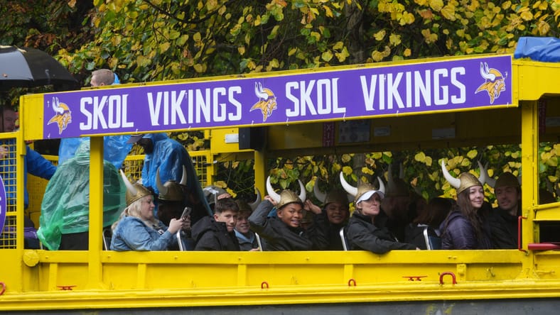 Vikings fans in Ireland in 2025