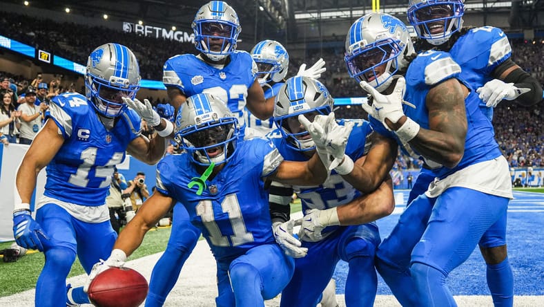 The Lions of the NFC North in Week 4 of 2025