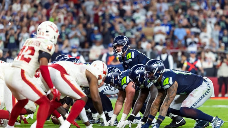 Seatlle Seahawks QB Sam Darnold in 2025