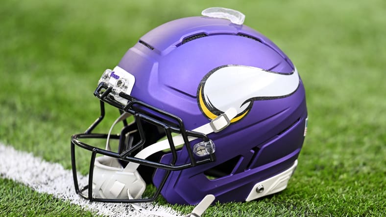 Vikings helmet in Week 8 of 2025