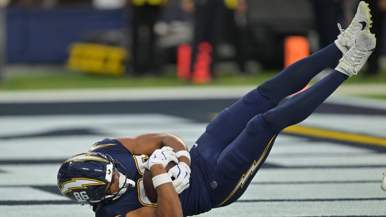 Chargers TE Oronde Gadsden in 2025