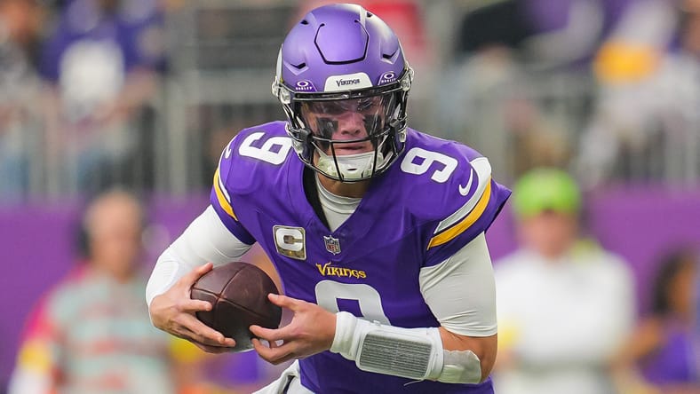 Vikings QB J.J. McCarthy in 2025