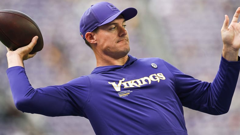 Vikings head coach Kevin O'Connell in 2025