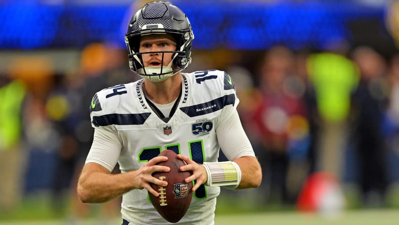 Sam Darnold at the Los Angeles Rams in Week 11 of 2025