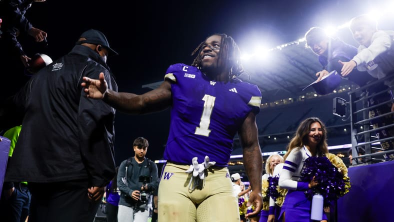 Jonah Coleman, a Washington RB, in 2025