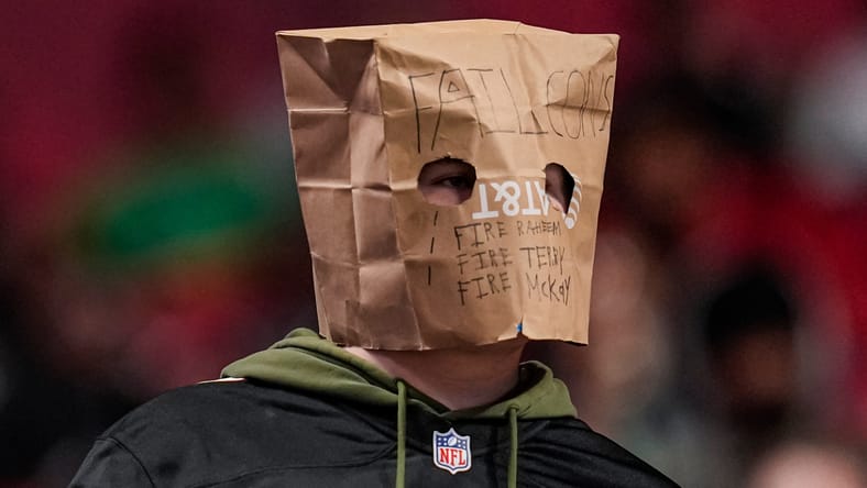 A Falcons fan in Week 14 of 2025