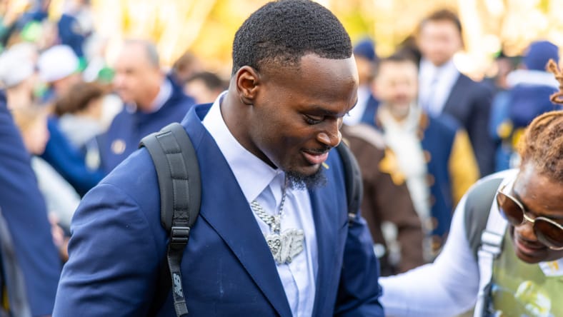 Notre Dame RB Jeremiyah Love in 2025