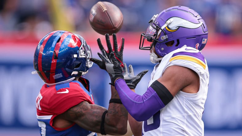 Vikings WR Justin Jefferson in Week 1 of 2024