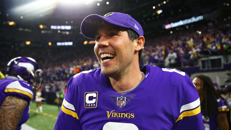 Sam Bradford celebrates the Vikings’ playoff win over the Saints. Philip Rivers, meanwhile, unretired wrong. 
