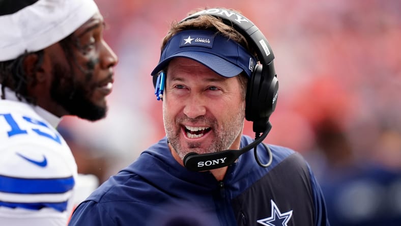 Dallas Cowboys coach Brian Schottenheimer in 2025