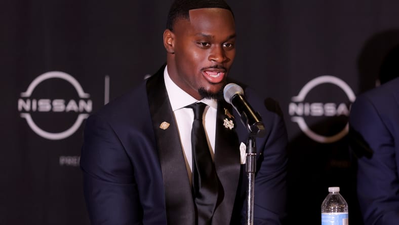 Notre Dame RB Jeremiyah Love in 2025