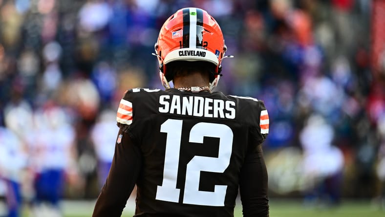 Browns QB Shedeur Sanders in 2025