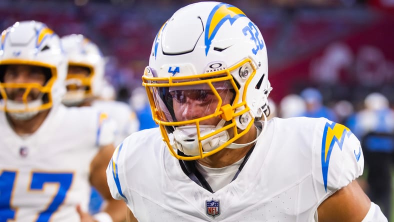 Chargers safety Alohi Gilman in 2025