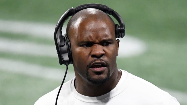 Patriots coach Brian Flores in 2019