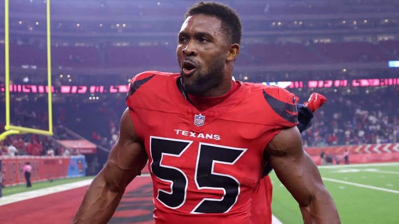 Texans pass rusher Danielle Hunter in 2025