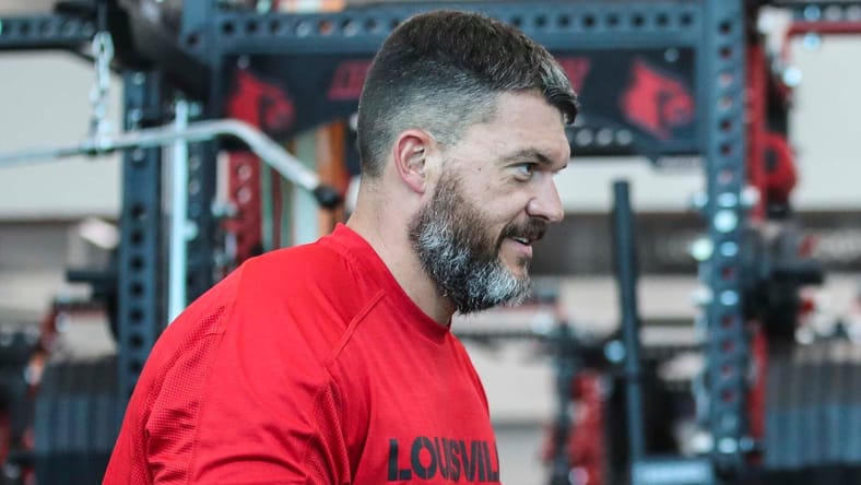 Louisville's Offensive line coach in 2019.