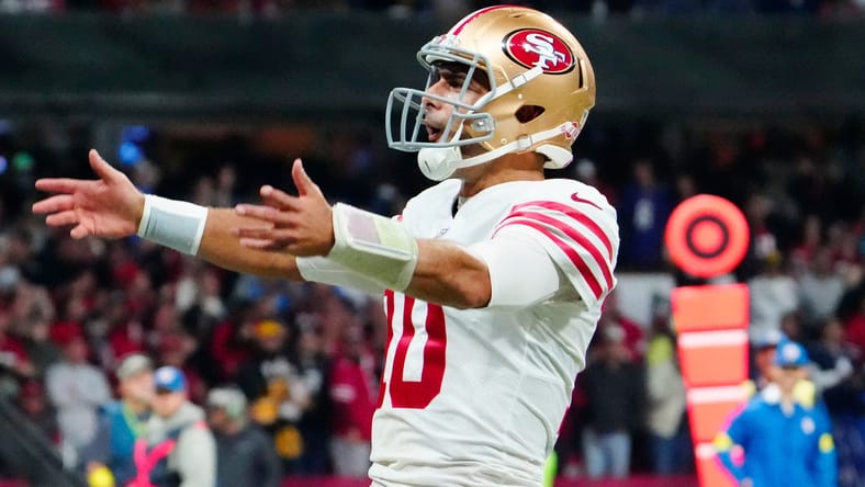 49ers QB Jimmy Garoppolo in 2022