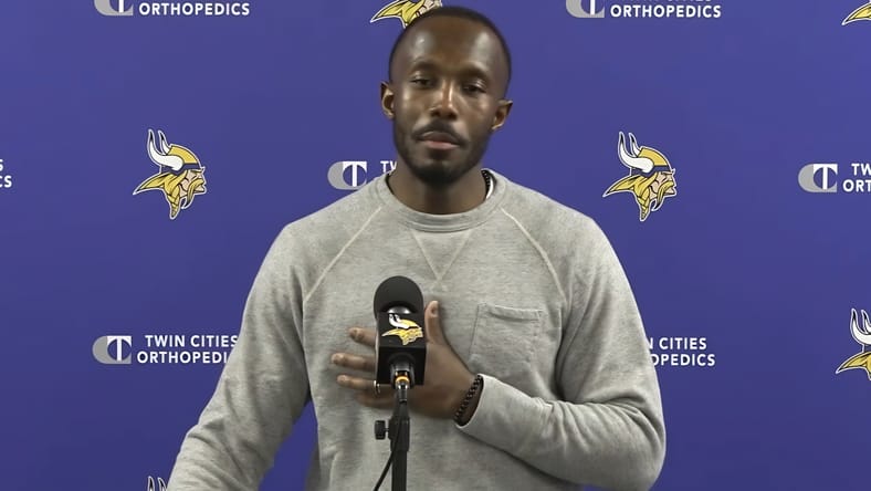 Kwesi Adofo-Mensah speaks to the media at TCO Performance Center.