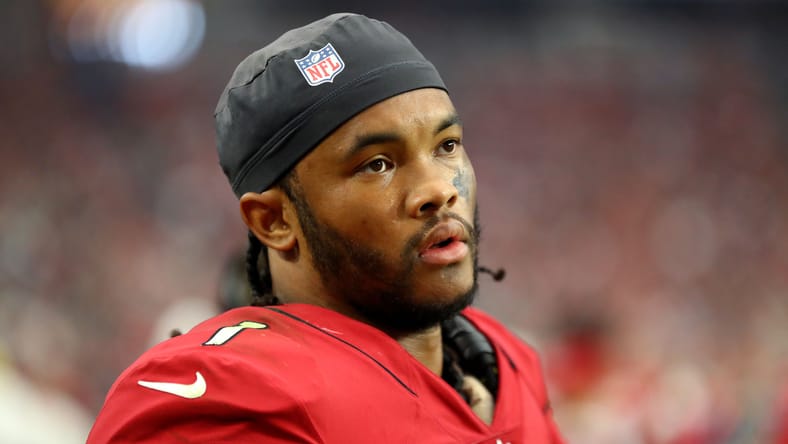 Kyler Murray playing quarterback for the Cardinals against the Texans.