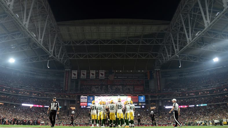 Packers QB Aaron Rodgers in 2021