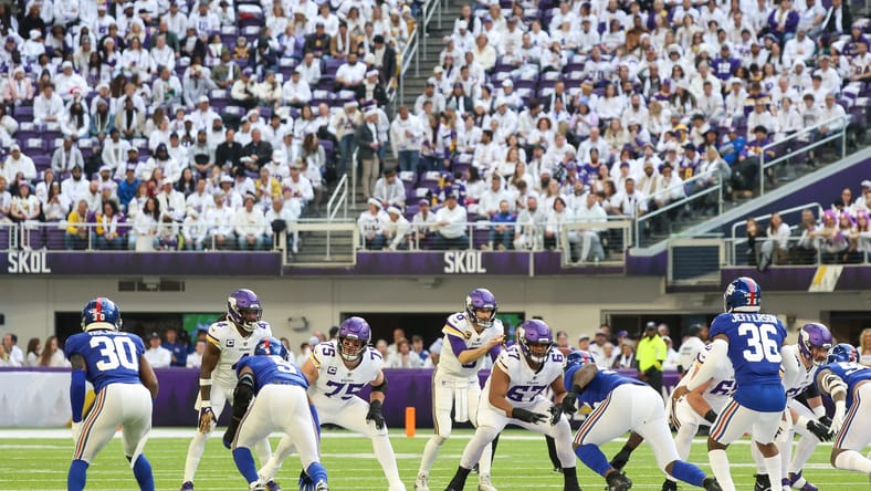 Vikings QB Kirk Cousins in the 2022 playoffs