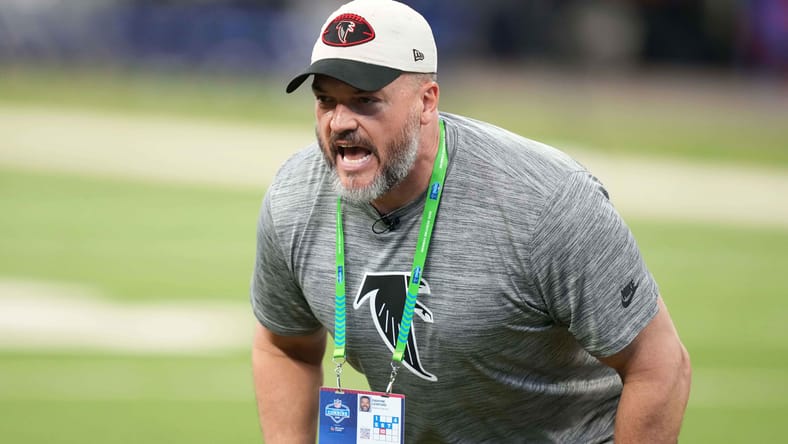 Dwayne Ledford at the NFL Scouting Combine in Indianapolis