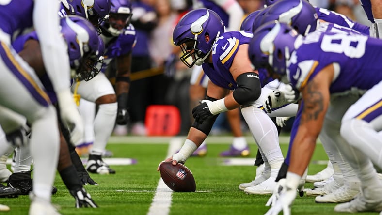 Minnesota Vikings offensive line in 2025