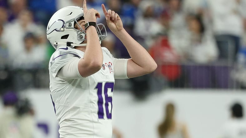 Vikings kicker Will Reichard on Christmas Day 2025