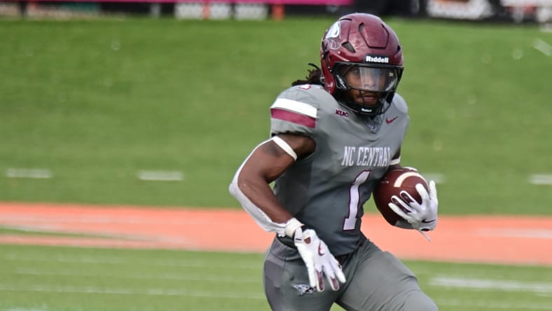 North Carolina Central RB Chris Mosley in 2025