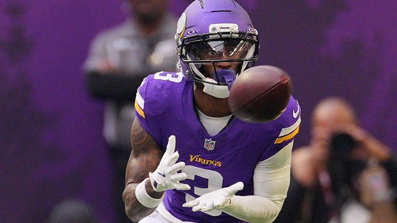Vikings WR Jordan Addison in December 2025