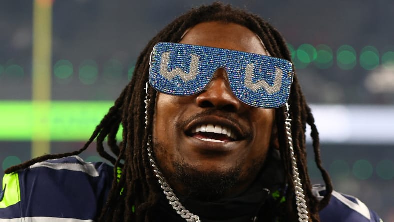 Seahawks CB Tariq Woolen in 2026 at the NFC Championship